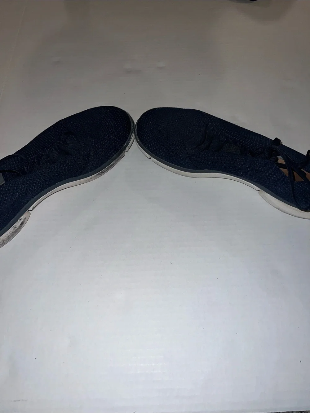 Clarks Knit Lace-Up Athletic Sneakers - White, Burgundy, Black, Navy